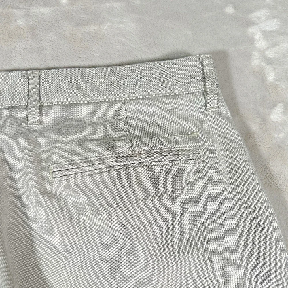 J. Crew Oxford Tech Pants Mens 33x34 Gray 770 Straight Performance Golf Chino